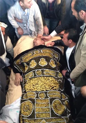 تصاویر/ مراسم ختم معاون کرزی درتهران