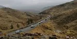 ترافیک سنگین در محور کندوان/ ۶ جاده به دلیل کاهش ایمنی مسدود است