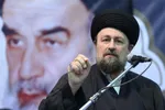 تصاویر| سید حسن خمینی با خانواده شهید باقری دیدار کرد