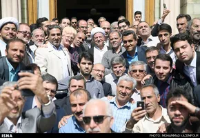 عکس/ خوش‌وبش روحانی و هاشمی