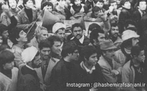 عکس/ هاشمی اسلحه به دست!