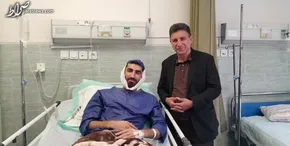 فیلم / فیزیوتراپیست تیم ملی: مصدومیت بیرانوند مربوط به سال ۹۵ و زمان کی‌روش است