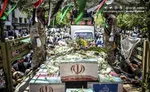 عکس| علی لاریجانی در مراسم تشییع سردار حاجی زاده