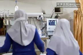 تصاویر| تجمع کادر درمان اصفهان در پی حملات وحشیانه آمریکایی صهیونیستی