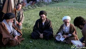 عکس/ ابرازعلاقه مجروح دفاع‌مقدس به رهبری
