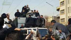 عکس/ داربست‌های اطراف دانشگاه تهران فروریخت