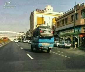 عکس/ پراید قایق!