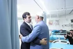 عکس| واکنش سردار آزمون به حادثه تلخ برای صابر کاظمی