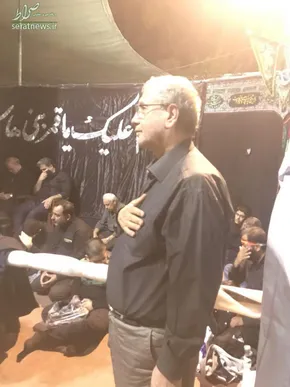 عکس/ حرم مطهر امام حسین(ع) سیاه پوش شد.