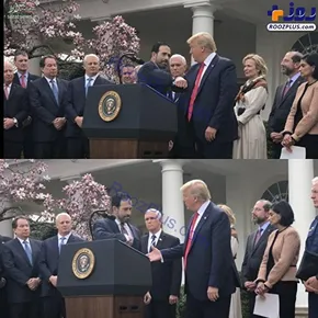 فیلم/ درگیری لفظی ترامپ با خبرنگار سی ان ان!