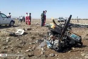 فیلم/ اولین تصاویر از محل سقوط هواپیما در ایوانکی