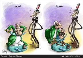 کاریکاتور/ عاقبت استکبار‌ در حماسه 9‌ دی