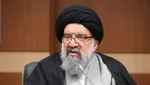 دیدار لاریجانی با خانواده شهیدان باقری و سلامی + تصاویر
