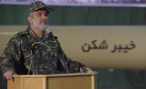 عکس| سردار حاجی زاده در نماز عید سعید فطر