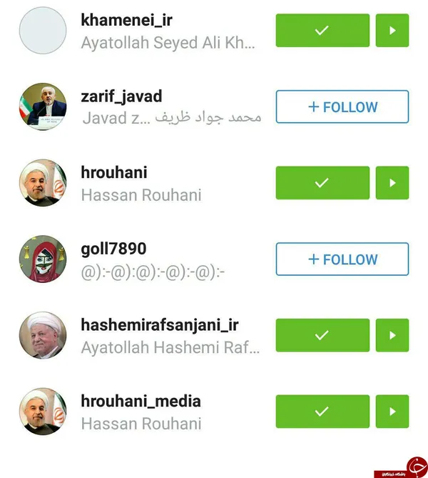 اینستاگرام محمود واعظی وزیر ارتباطات؛