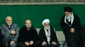 عکس/ احمد توکلی در تجمع مقابل سفارت
