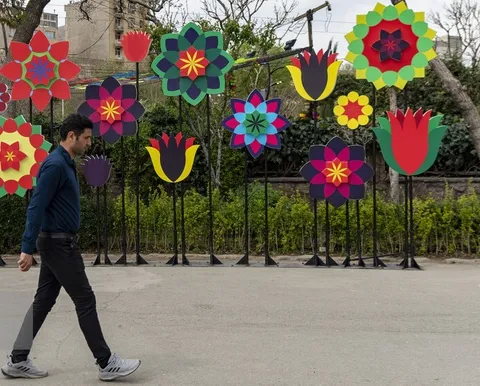 تصاویر / آماده سازی باغ گل جشنواره لاله‌های کرج