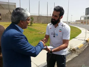 عکس/ سعید معروف از والیبال خداحافظی کرد