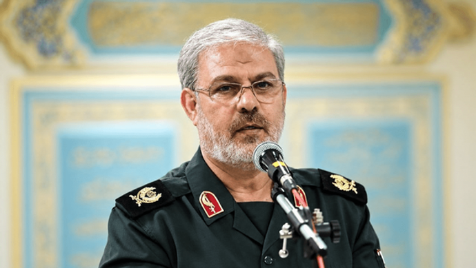 فیلم | سخنگوی سپاه: ۷ کابل بزرگ از زیر تنگه هرمز عبور کرده است