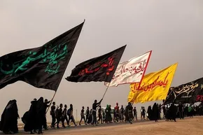 فیلم | انتقال رایگان زائران اربعین حسینی توسط راننده همدانی