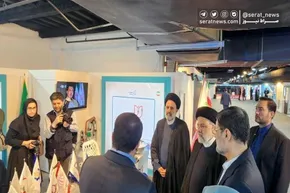 تصاویر/ حضور سرزده رئیس جمهور در داروخانه شبانه روزی ۲۹ فروردین
