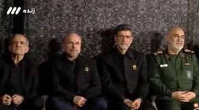 فیلم | غبارروبی مضجع شریف رضوی و حضور برخی از هنرمندان