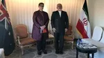 دیدار مجدد وزیر امور خارجه فرانسه با ظریف در نیویورک