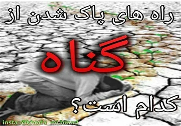 *راه‌‌های پاک شدن از گناه کدام است؟