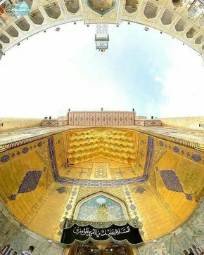عکس/ حرم رضوی در شب میلاد امام حسن عسکری(ع)