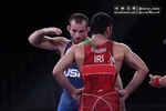 فیلم/واکنش کشتی گیر روس به رفتار یزدانی بعد از کشتی