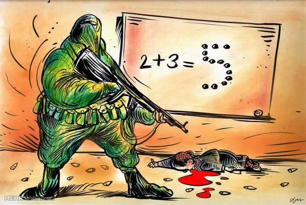 آموزش در کشورهای جنگ زده