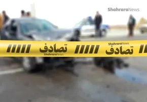 فیلم | تصادف زنجیره‌ای، محور بندر ماهشهر بندر امام را مسدود کرد