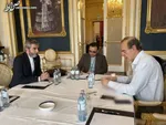 ادامه دیدار‌ها و رایزنی‌ها در هتل کوبورگ وین