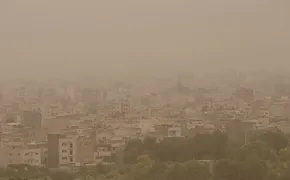 فیلم| طوفان گرد و خاک در گلستان