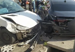 تصاویر/ تصادف وحشتناک خاور با پراید