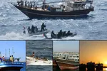 نجات جان ۱۱ خدمه شناور صیادی ایرانی +تصاویر