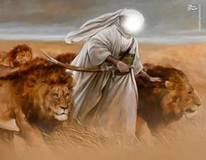 گزارش تصویری | حرم مطهر رضوی در آستانه ایام شهادت امیرالمومنین سیاه پوش شد