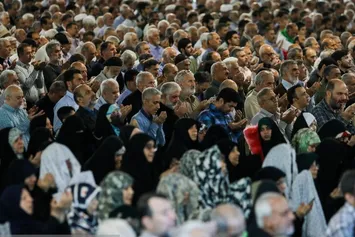 تصاویر| اقامه نماز عید سعید قربان در دانشگاه تهران