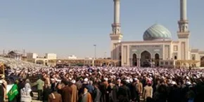 تصاویر/ مراسم وداع با آیت الله مؤمن در قم