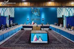 بازدید رئیس جمهور از نمایشگاه عملکرد و دستاوردهای بنیاد شهید و امور ایثارگران