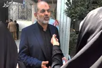 عکس/ سردار قاآنی در راهپیمایی اربعین