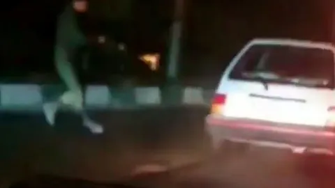 پلیس راننده قانون گریز را بازداشت کرد
