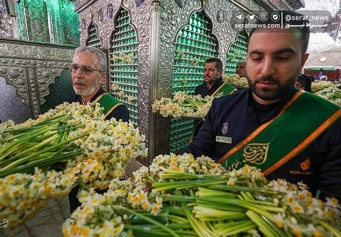 تصاویر| مراسم اعیاد شعبانیه در حرم مطهر حضرت شاهچراغ(ع)