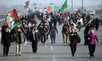 تصاویر | حضور لاریجانی در مسیر اربعین