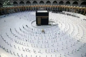تصاویر/ مراسم محدود حج در عربستان