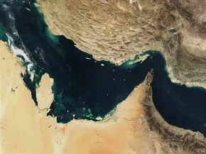 تصاویر| اینجا «تنگه هرمز» است ...