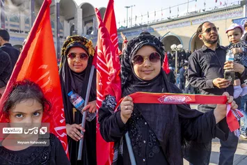 تصاویر | حضور کودکان در آیین وداع با رهبر شهید