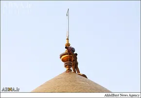 تصاویر/ عزاداران حضرت زهرا(س) در حرم امام علی(ع)