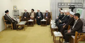 تصاویر / چه کسانی در دیدار مسئولان نظام با رهبر انقلاب حضور داشتند؟