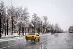 جاده‌های ۲۰ استان برفی و بارانی هستند